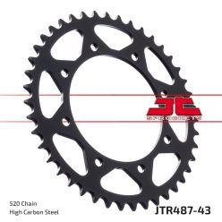 Jt Sprockets Pinion Spate 43T 520 Blk Jtr487-43Zbk