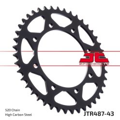 Pinion spate JT Sprockets 43T oțel JTR487.43ZBK