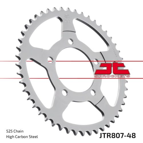 Jt Sprockets Pinion Spate 48T 525 Blk Jtr807-48Zbk