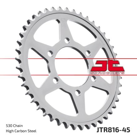 Jt Sprockets Pinion Spate 45T 530 Blk Jtr816-45Zbk