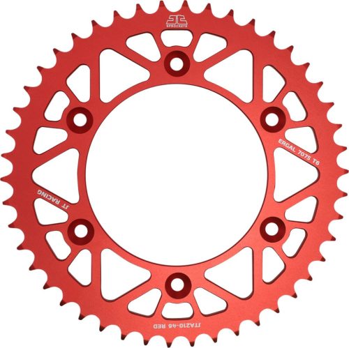 Pinion spate JT Sprockets 46T aluminiu JTA210.46RED