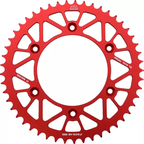 Pinion spate JT Sprockets 49T aluminiu JTA210.49RED