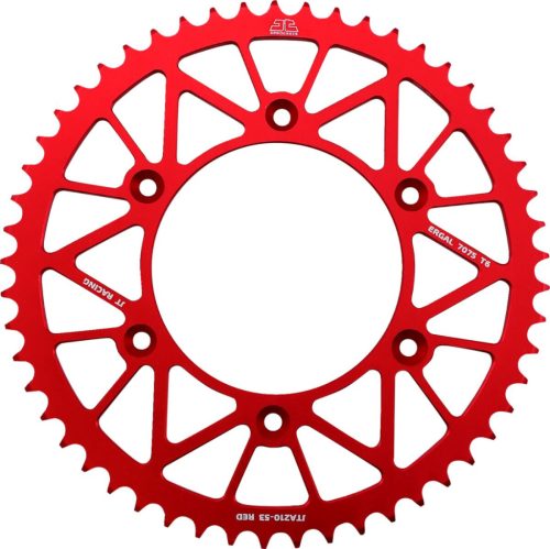 Pinion spate JT Sprockets 53T aluminiu JTA210.53RED