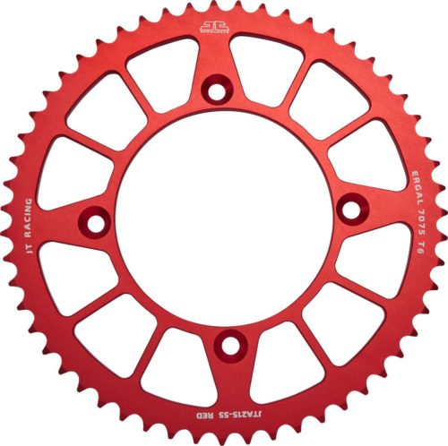 Pinion spate JT Sprockets 55T aluminiu JTA215.55RED