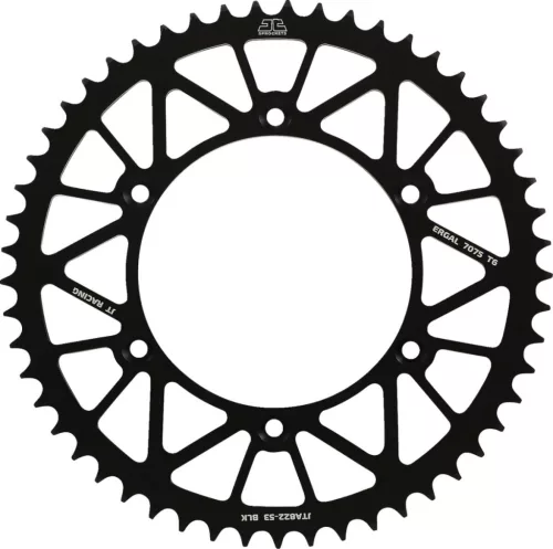 Pinion spate JT Sprockets 53T aluminiu JTA822.53BLK