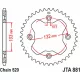 Pinion spate JT Sprockets 38T aluminiu JTA881.38ORG