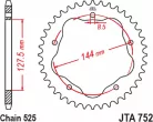 Pinion spate JT Sprockets 41T aluminiu JTA752.41BLK