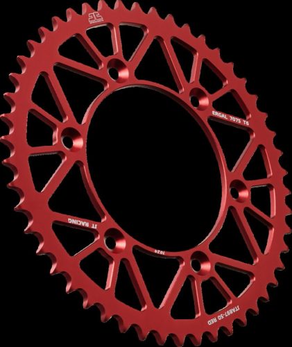 Pinion spate JT Sprockets 50T aluminiu JTA897.50RED