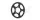 Pinion spate Esjot 44T oțel 50-29044-44