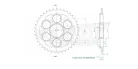 Pinion spate Esjot 39T oțel 50-29048-39