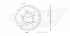 Pinion spate Esjot 42T oțel 50-29053-42