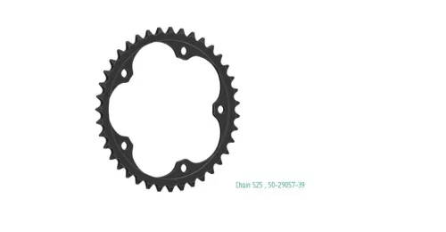Pinion spate Esjot 39T oțel 50-29057-39