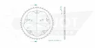 Pinion spate Esjot 43T oțel 50-29057-43