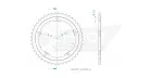 Pinion spate Esjot 44T oțel 50-29058-44