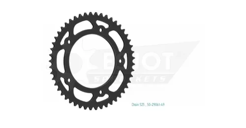 Pinion spate Esjot 49T oțel 50-29061-49