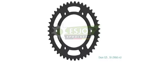 Pinion spate Esjot 43T oțel 50-29065-43