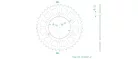 Pinion spate Esjot 41T oțel 50-29067-41
