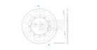 Pinion spate Esjot 51T oțel 50-32001-51