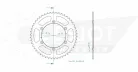 Pinion spate Esjot 50T oțel 50-32024-50