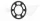Pinion spate Esjot 49T oțel 50-32045-49