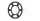 Pinion spate Esjot 51T oțel 50-32065-51