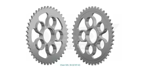 Pinion spate Esjot 43T oțel 50-32167-43