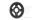 Pinion spate Esjot 43T oțel 50-32170-43