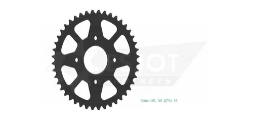 Pinion spate Esjot 44T oțel 50-32174-44