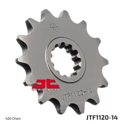 Pinion față JT Sprockets 14T oțel JTF1120.14