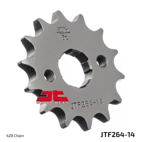 Pinion față JT Sprockets 14T oțel JTF264.14
