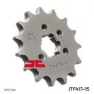 Pinion față JT Sprockets 15T oțel JTF417.15