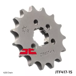 Pinion față JT Sprockets 15T oțel JTF417.15