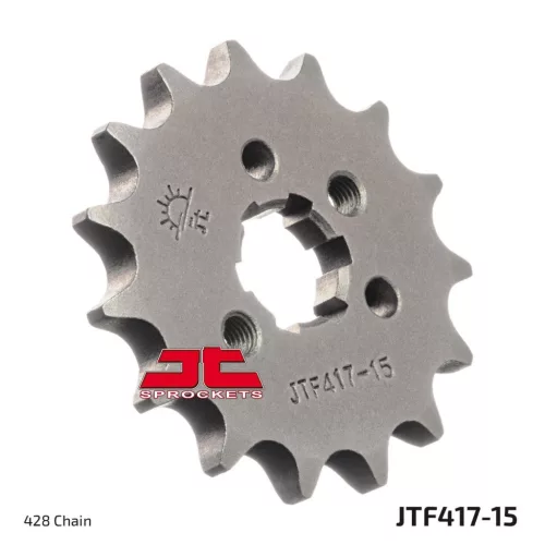 Pinion față JT Sprockets 15T oțel JTF417.15