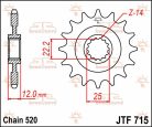 Jt Sprockets Pinion Fata 12T 520 Jtf715-12