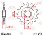 Pinion față JT Sprockets 12T oțel JTF715.12