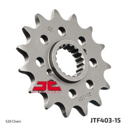 Pinion față JT Sprockets 15T oțel JTF403.15