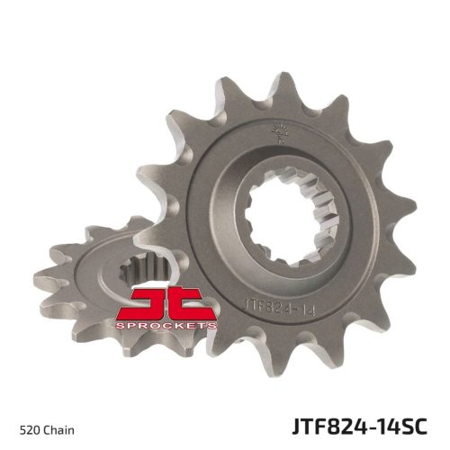 Pinion față JT Sprockets 14T oțel JTF824.14SC