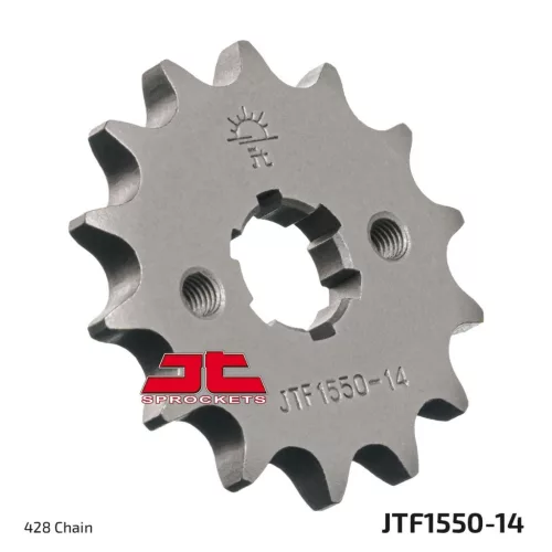 Pinion față JT Sprockets 14T oțel JTF1550.14
