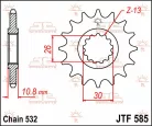 Pinion față JT Sprockets 17T oțel JTF585.17
