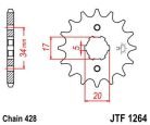 JTF1264-14-PINION-FATA-14-DINTI-428-PAS-SCM420-CROMAT-OTEL