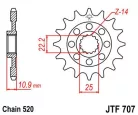 Pinion față JT Sprockets 14T oțel JTF707.14