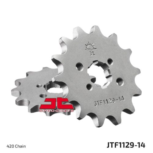 Pinion față JT Sprockets 14T oțel JTF1129.14