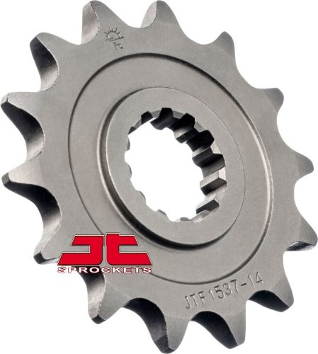 Pinion față JT Sprockets 14T oțel JTF1537.14