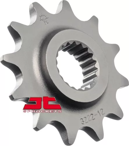 Pinion față JT Sprockets 12T oțel JTF3222.12