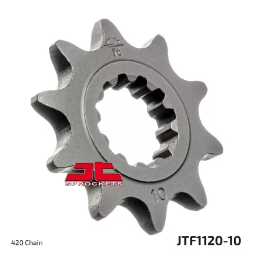 Pinion față JT Sprockets 10T oțel JTF1120.10