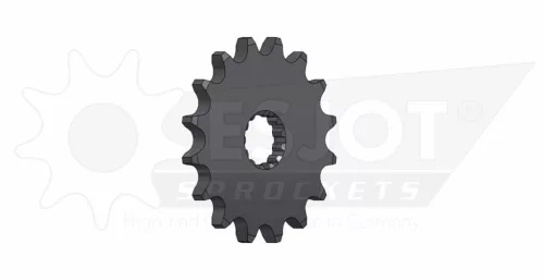 Pinion față Esjot 16T oțel 50-29010-16