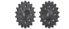 Pinion față Esjot 18T oțel 50-29034-18S