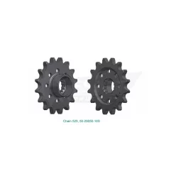 Pinion față Esjot 16T oțel 50-29050-16S