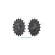 Pinion față Esjot 17T oțel 50-29057-17S