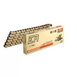 Lanț heavy duty DID 428NZ gold/negru 122C